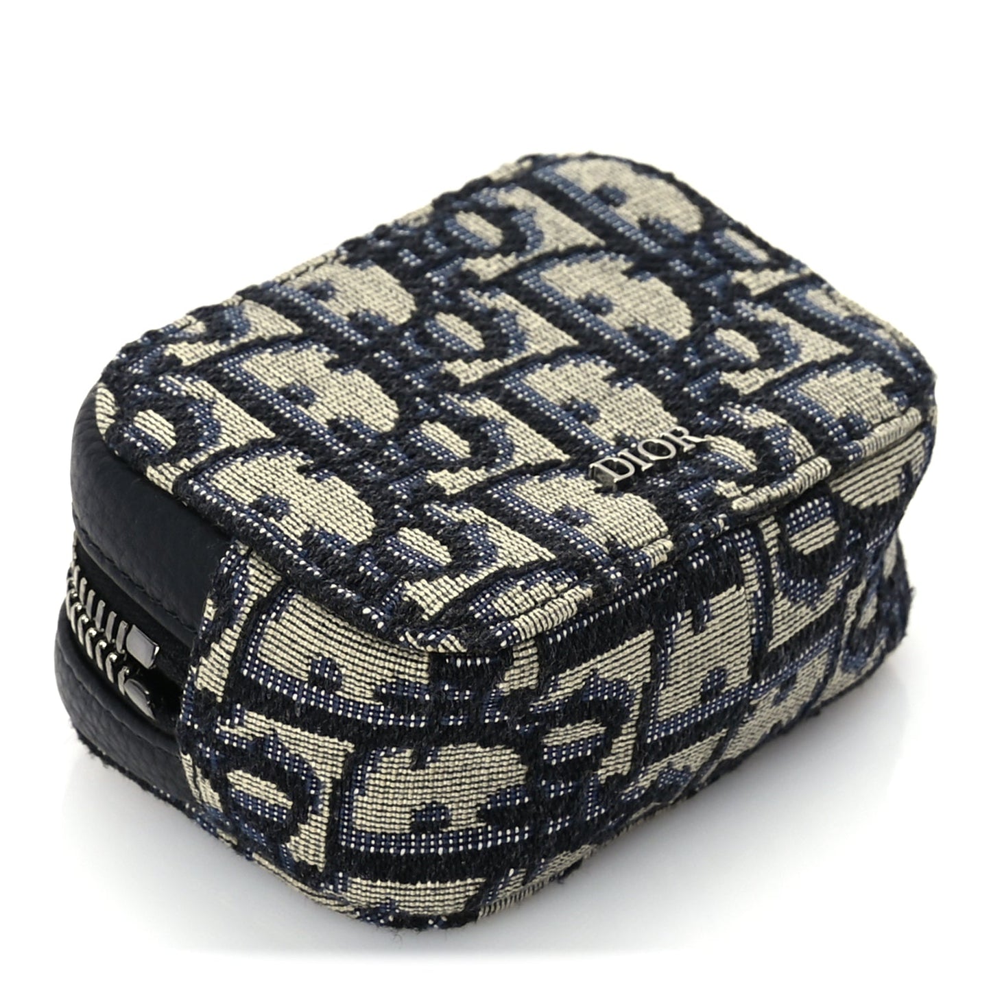 Christian Dior Oblique D-Touch Nano Horizontal Pouch Blue