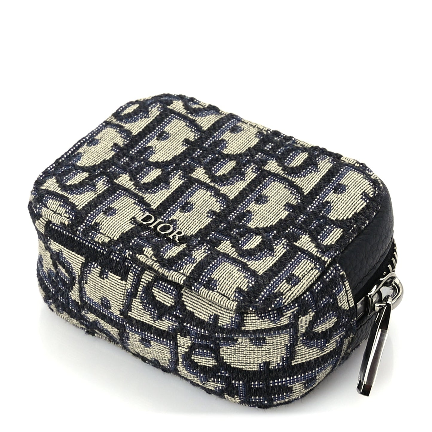 Christian Dior Oblique D-Touch Nano Horizontal Pouch Blue