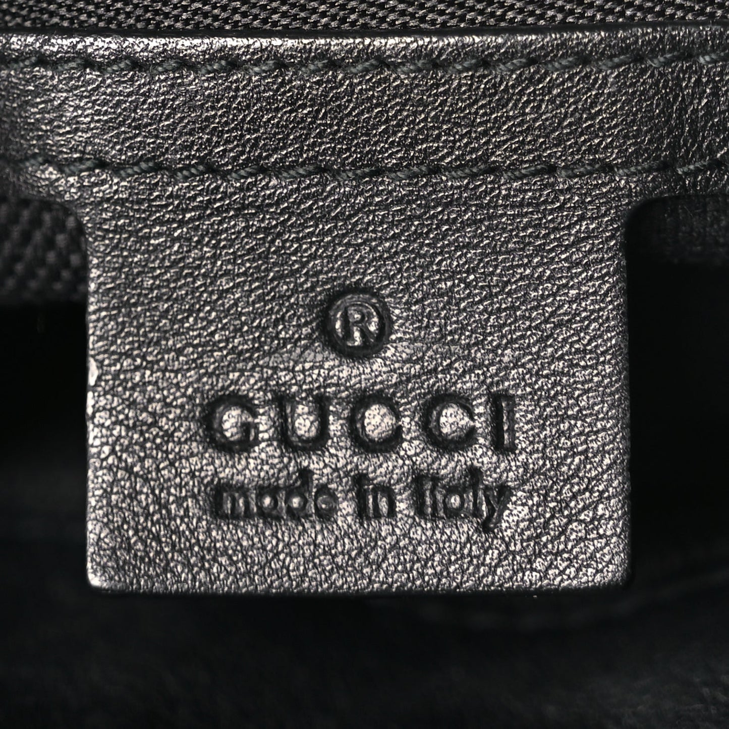 Gucci Vernice Naplack Small Soho Top Handle Satchel Black