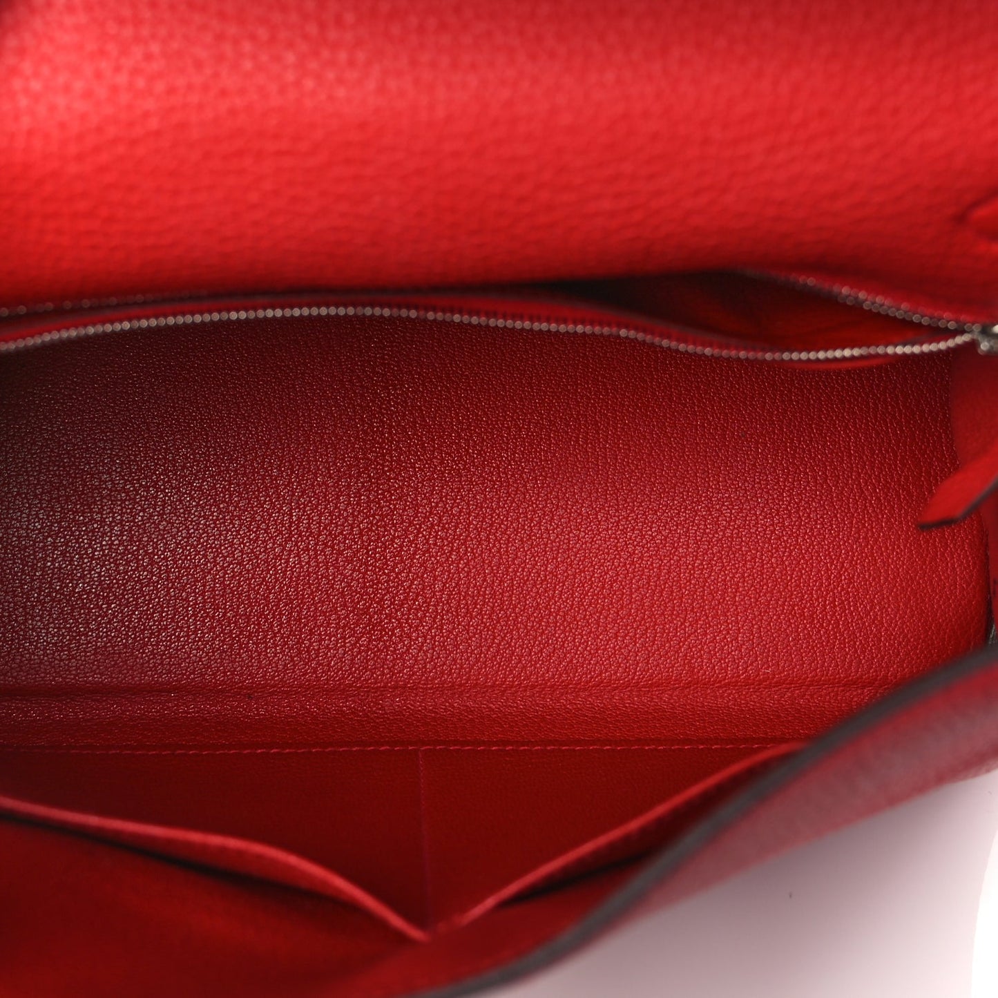 Hermes Togo Kelly Retourne 28 Rouge Casaque