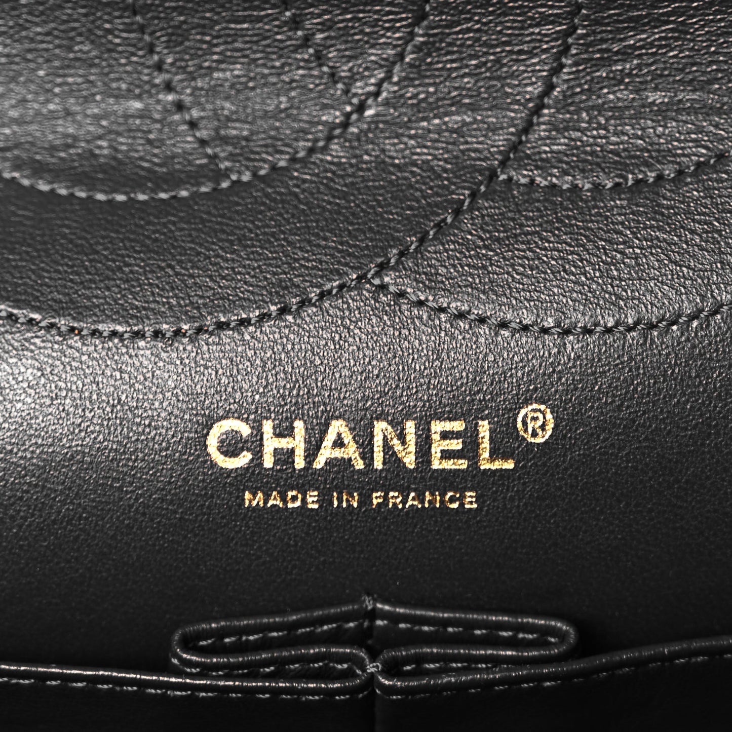 Chanel Aged Calfskin Quilted 2.55 Reissue 227 Flap Black
