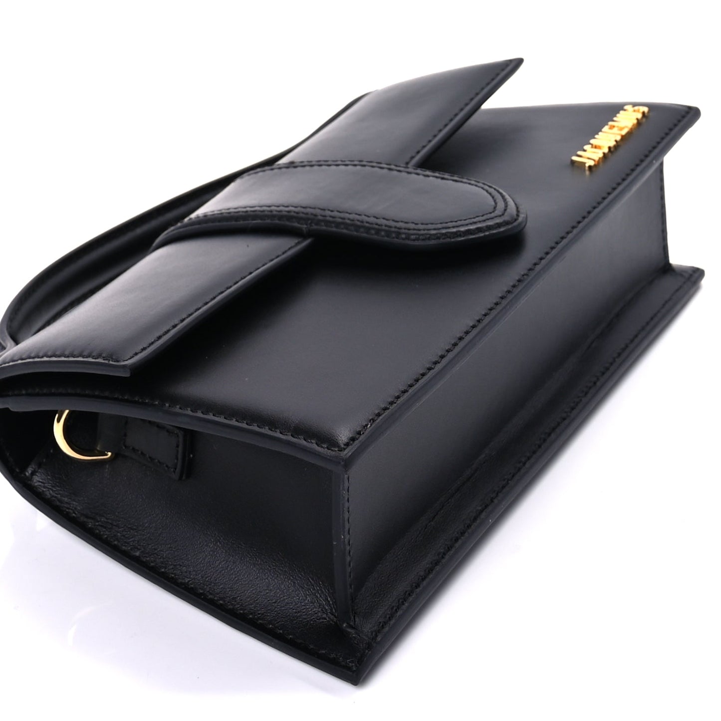 Jacquemus Smooth Calfskin Le Grand Bambino  Black