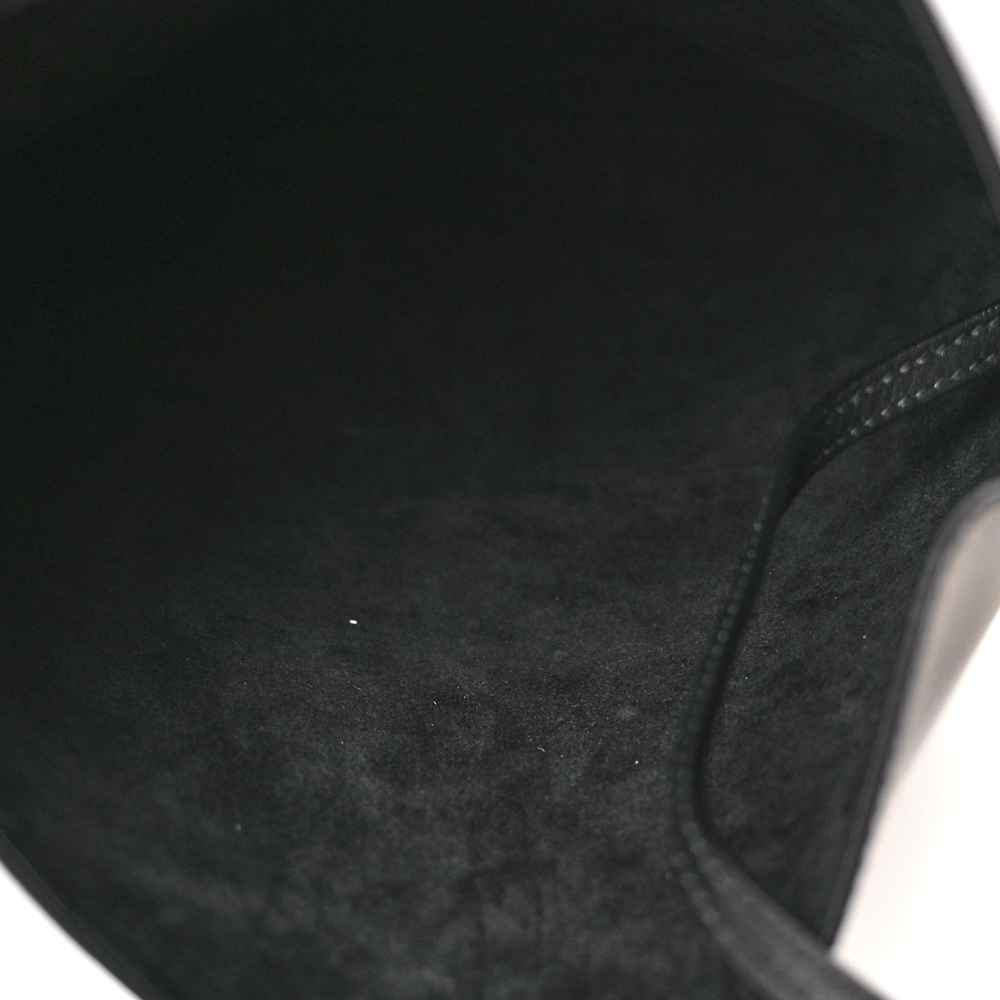 Saint Laurent Smooth Calfskin Small Suzanne Hobo Black