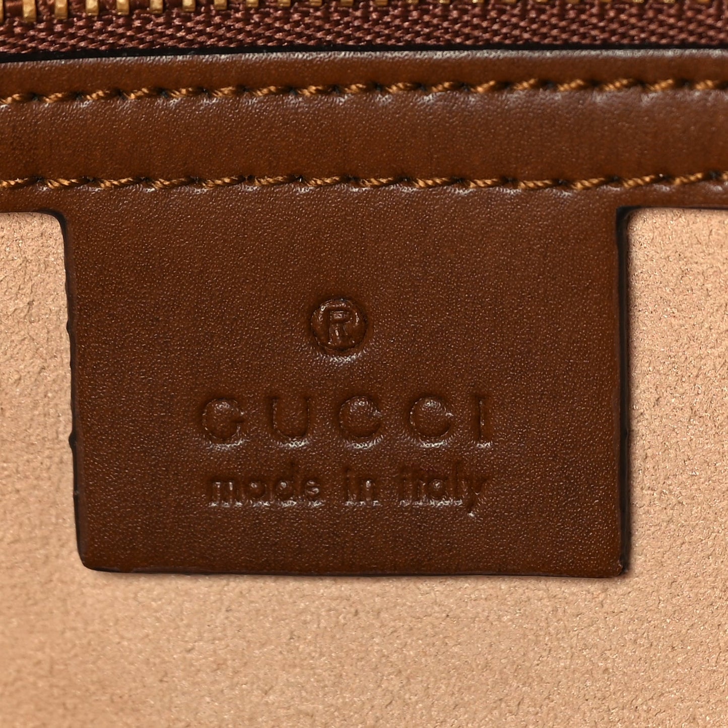 Gucci Soft GG Supreme Monogram Medium Crossbody Tote Beige Cuir