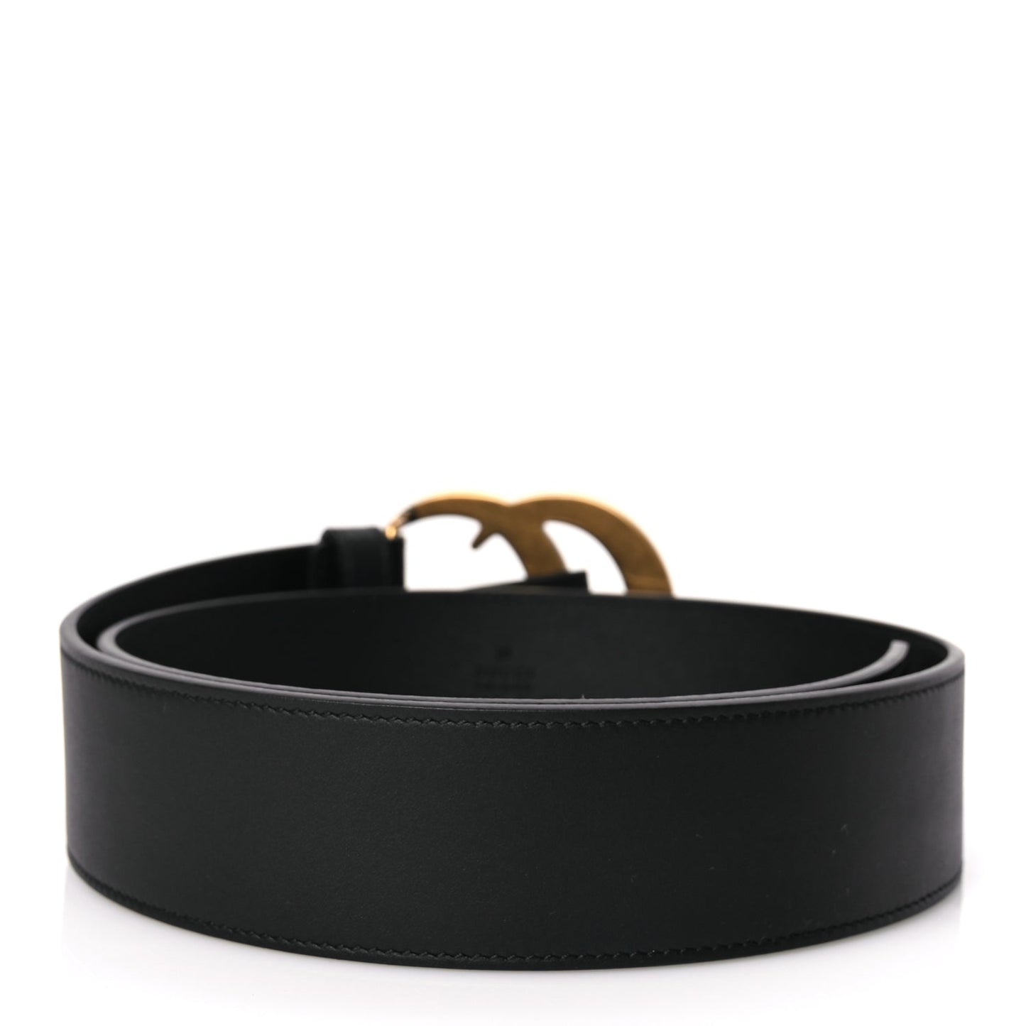 Gucci Calfskin Double G 40mm Belt 70 28 Black