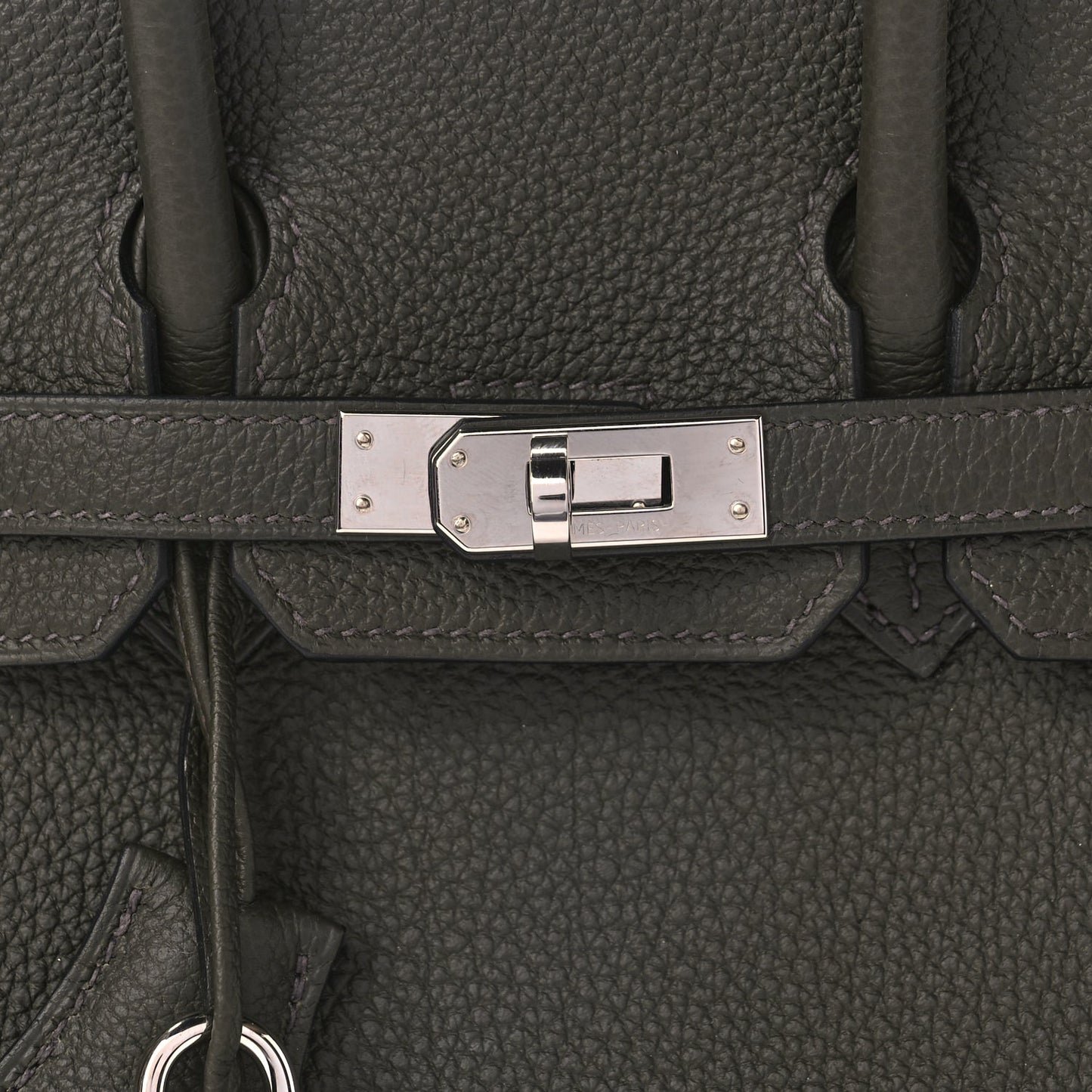 Hermes Togo Birkin 25 Vert De Gris