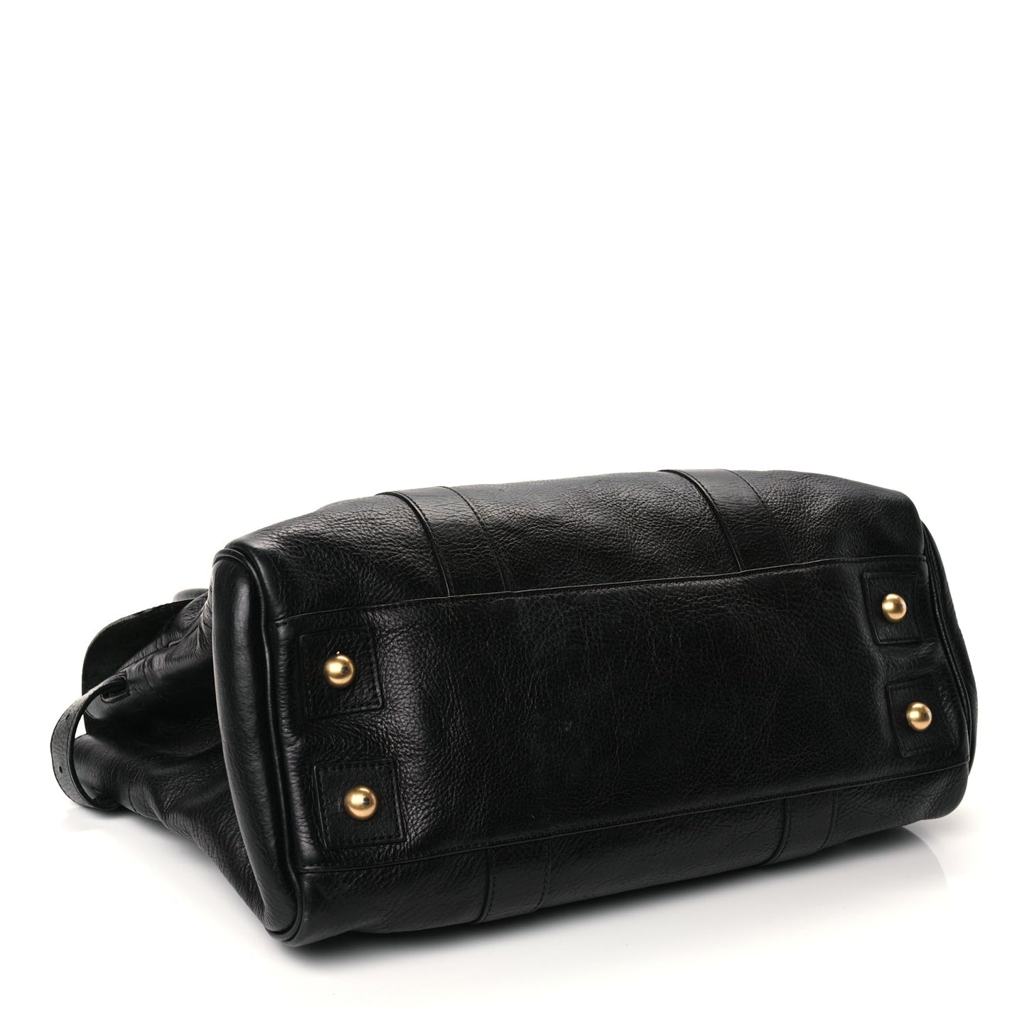 Mulberry Natural Vegetable Tanned Bayswater Black