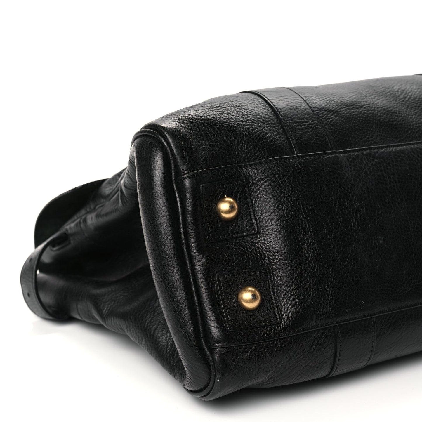 Mulberry Natural Vegetable Tanned Bayswater Black