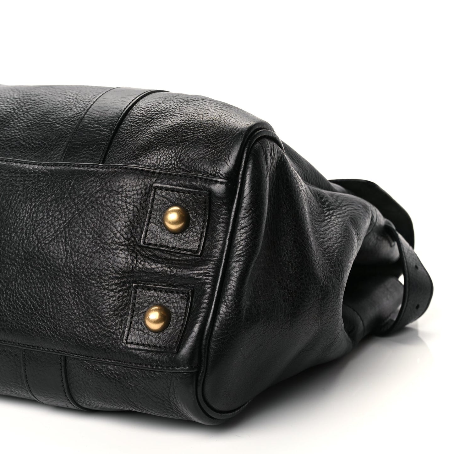 Mulberry Natural Vegetable Tanned Bayswater Black