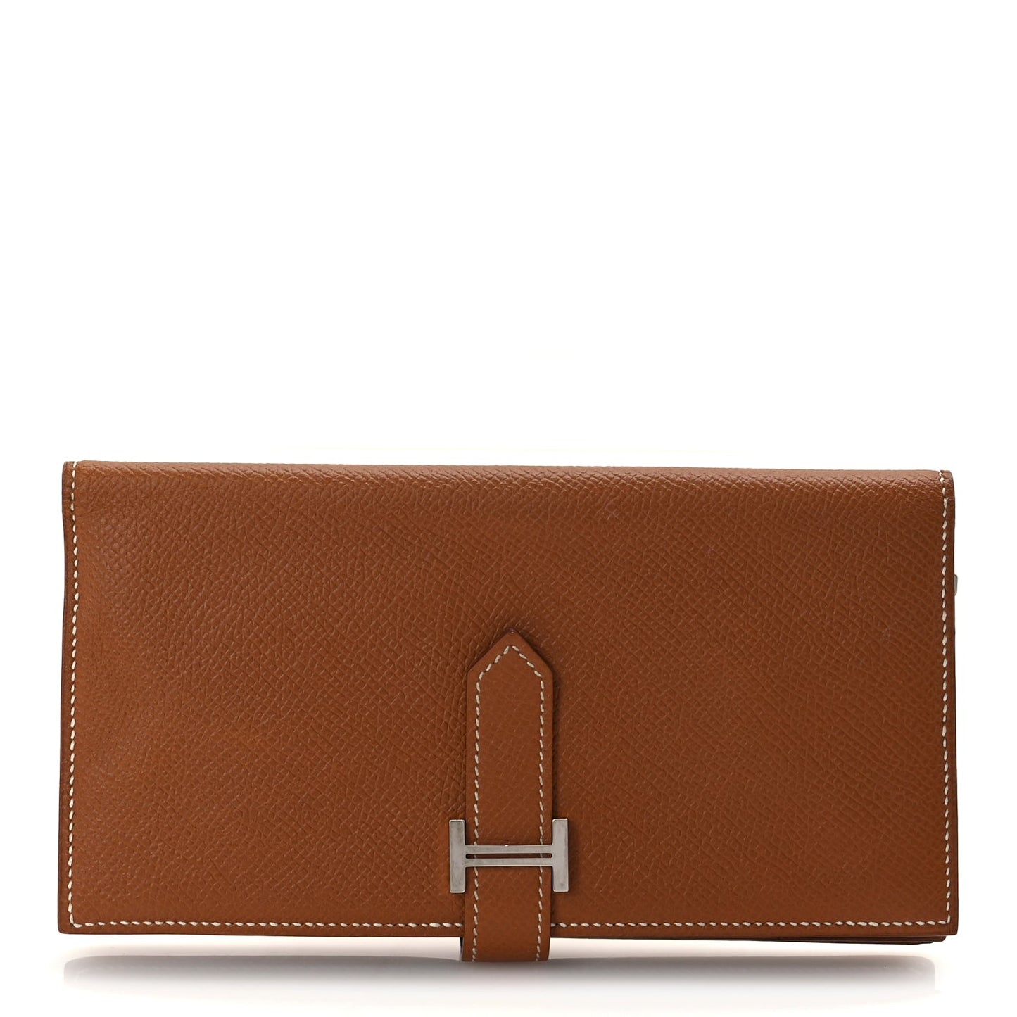 Hermes Epsom Bearn Gusset Wallet  Gold