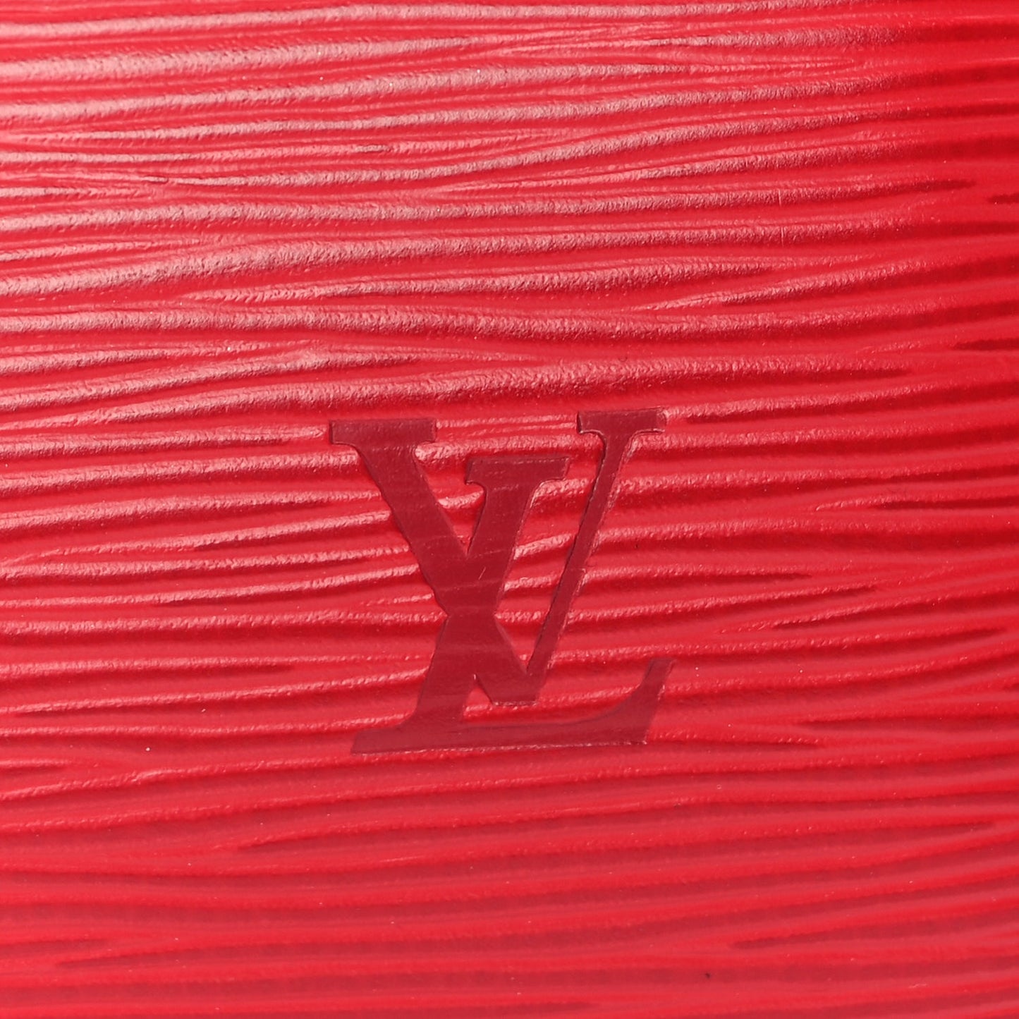 Louis Vuitton Epi Soufflot  Castillan Red