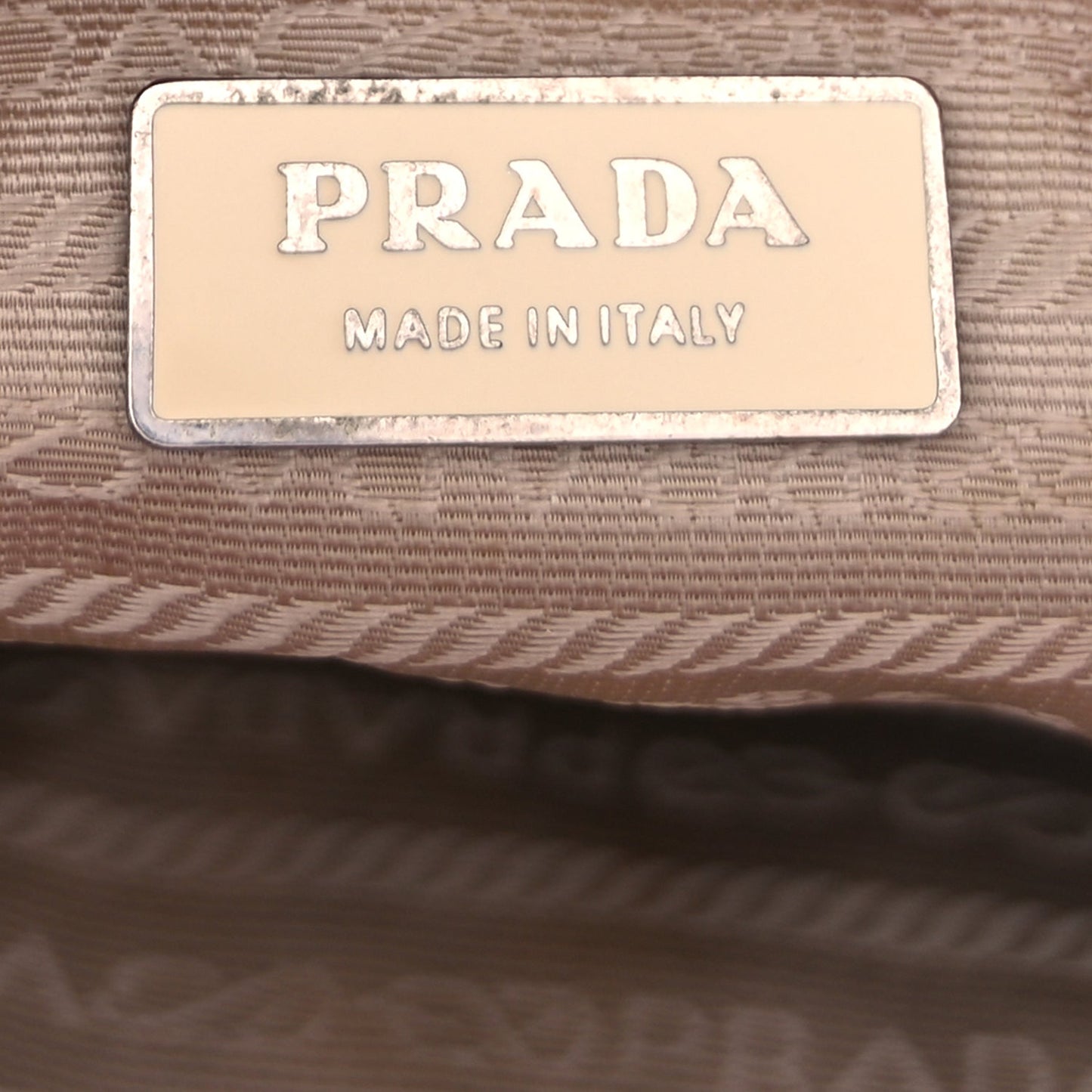 Prada Vitello Daino Shoulder Bag  Fuoco