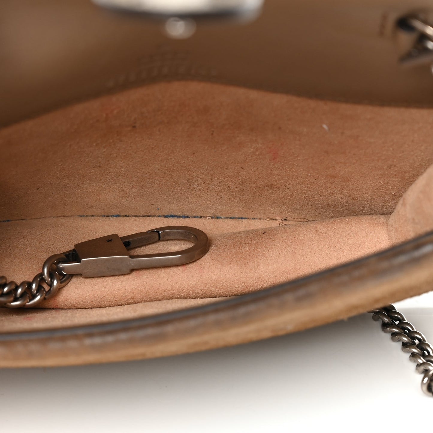 Gucci GG Supreme Monogram Super Mini Dionysus Shoulder Bag Taupe