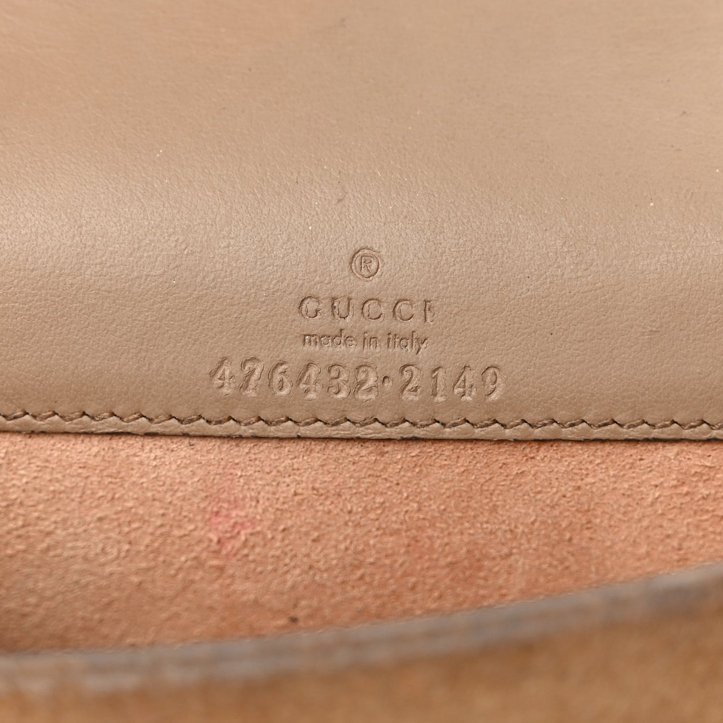 Gucci GG Supreme Monogram Super Mini Dionysus Shoulder Bag Taupe