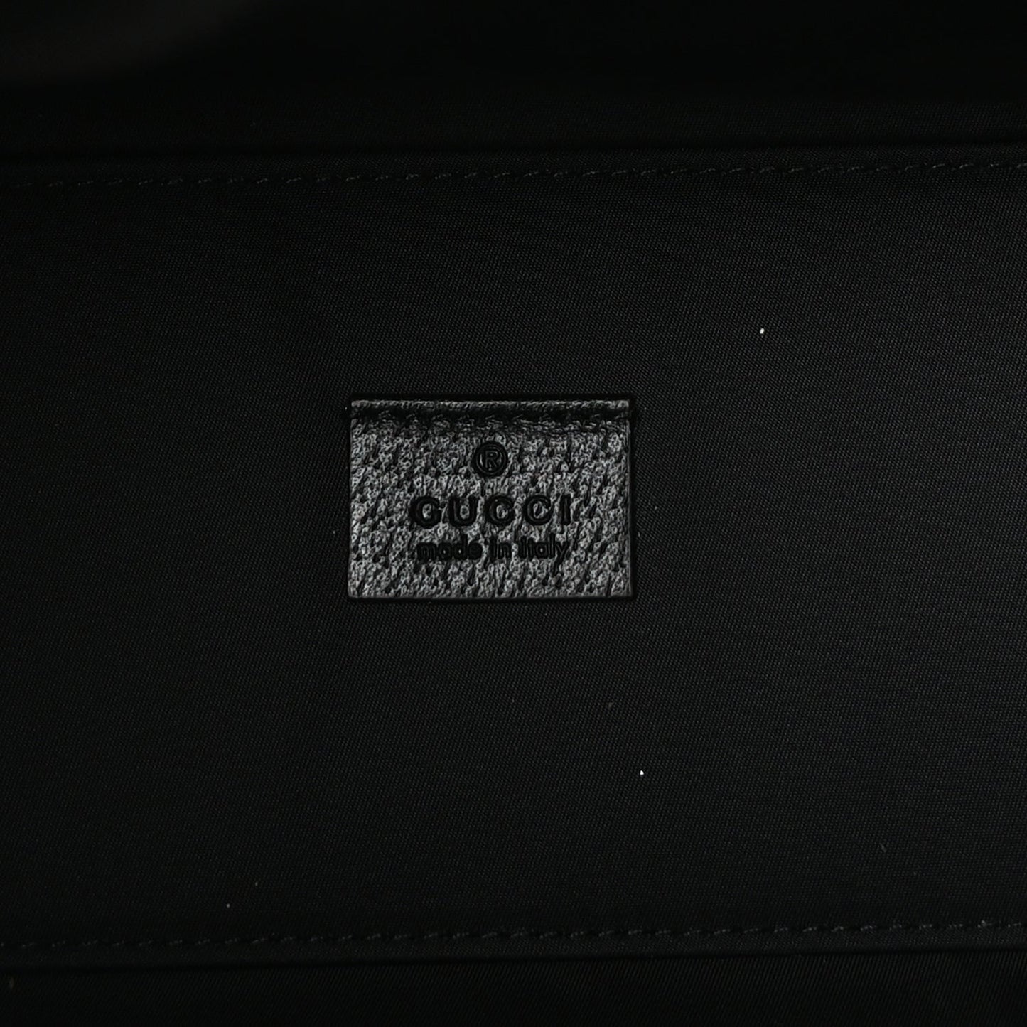 Gucci Econyl Nylon Monogram Off The Grid Long Tote Bag Black