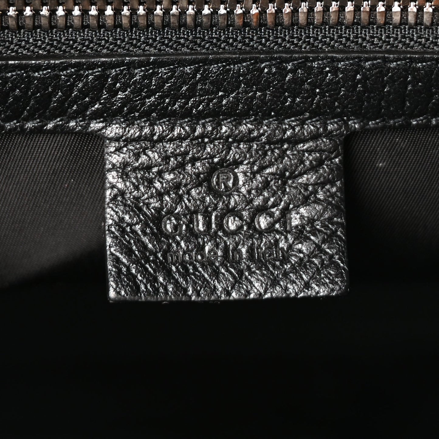 Gucci Econyl Nylon Monogram Off The Grid Long Tote Bag Black