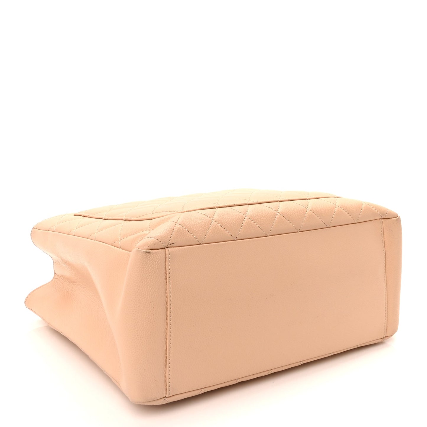 Chanel Caviar Quilted Grand Shopping Tote GST  Beige Clair