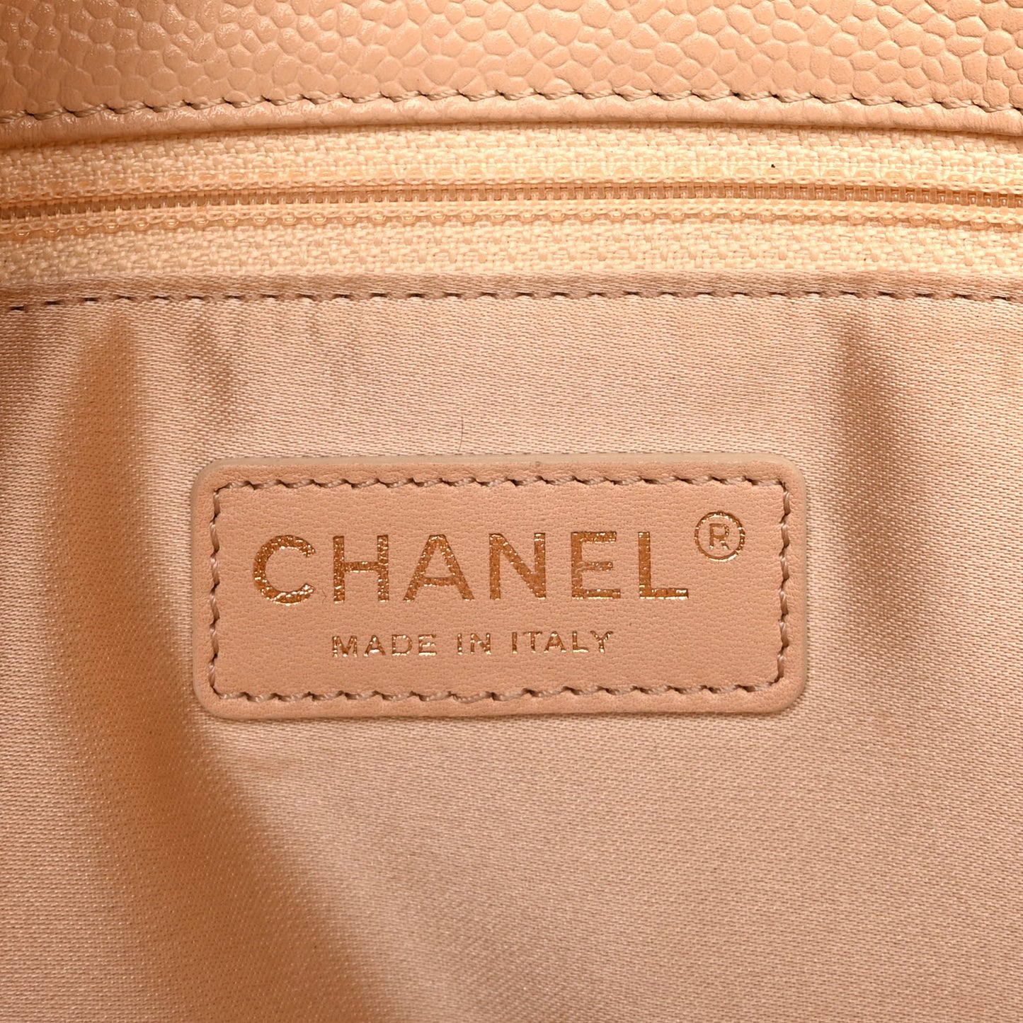 Chanel Caviar Quilted Grand Shopping Tote GST  Beige Clair