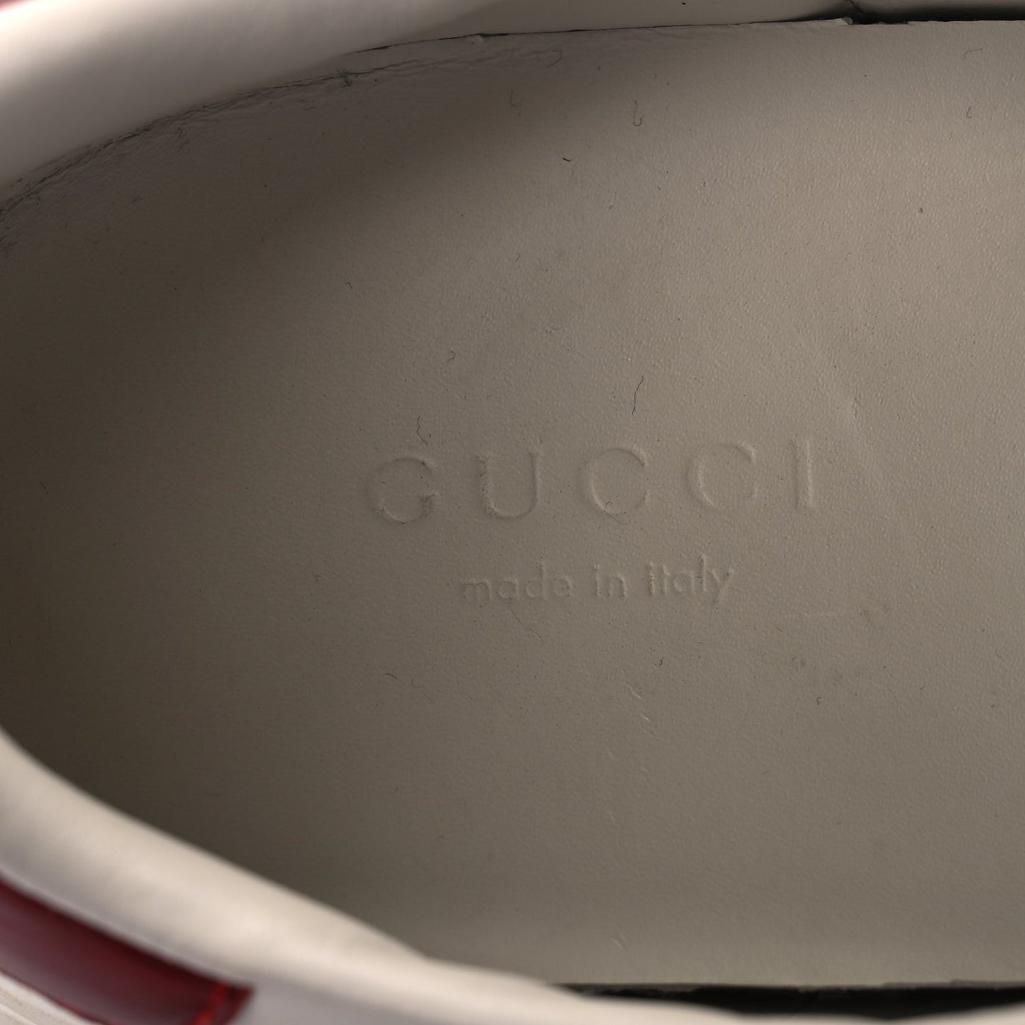 Gucci Calfskin Crystal Web Bee Embroidered Womens Ace Platform Sneakers 36 White