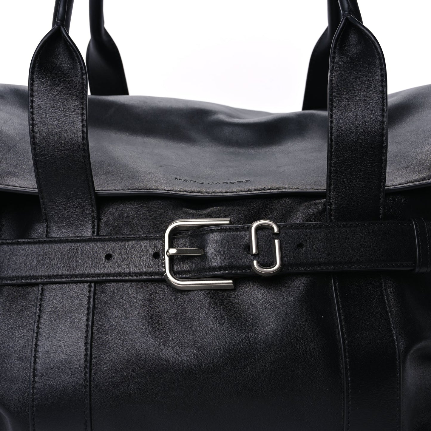 Marc Jacobs Calfskin Dakota Tote Bag Black