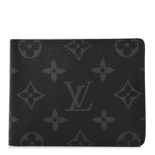 Louis Vuitton Monogram Eclipse Slender Wallet Eclipse