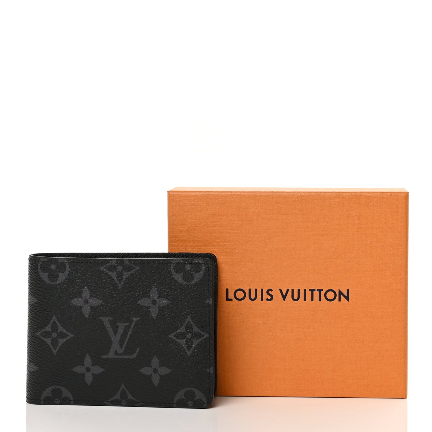 Louis Vuitton Monogram Eclipse Slender Wallet Eclipse