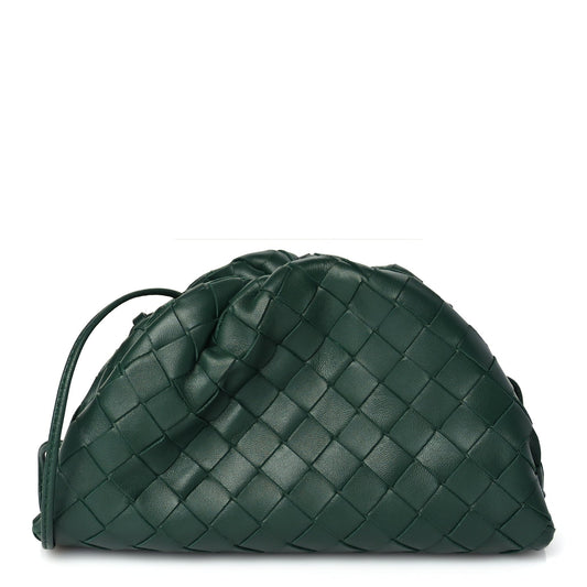Bottega Veneta Nappa Intrecciato The Mini Pouch Raintree