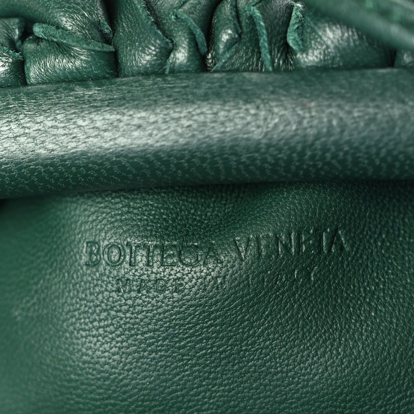 Bottega Veneta Nappa Intrecciato The Mini Pouch Raintree