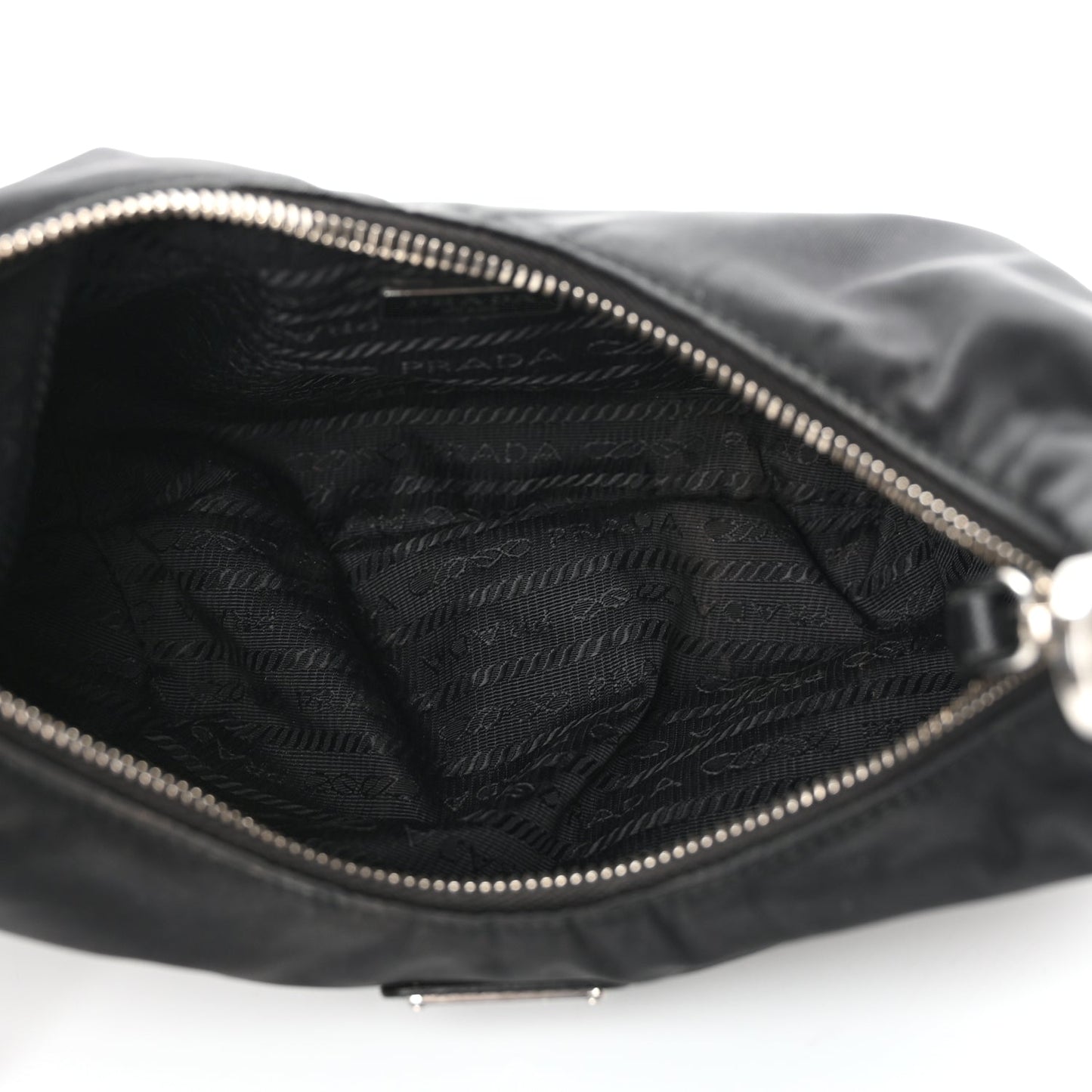 Prada Tessuto Nylon Saffiano Re-Edition 2006 Shoulder Bag Black