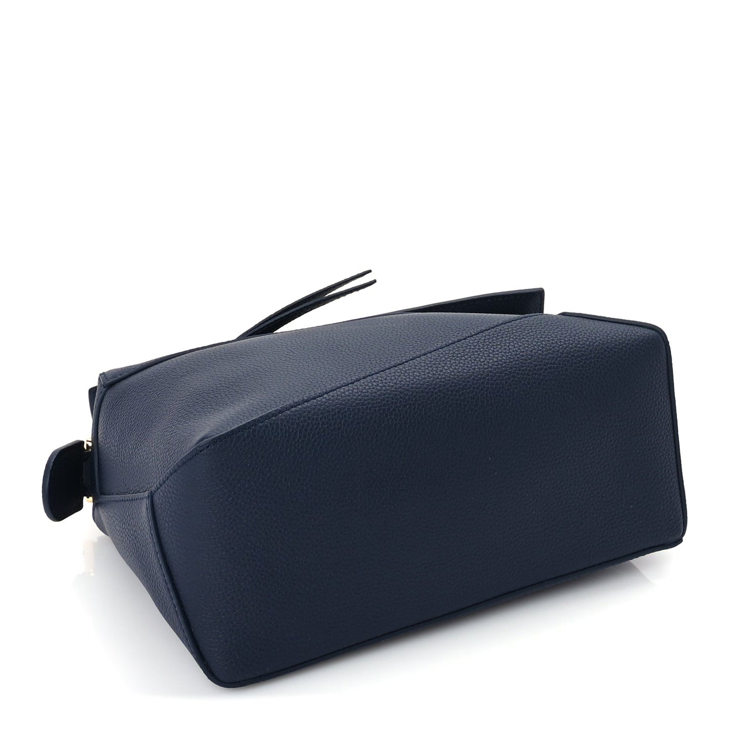 Loewe Soft Grained Calfskin Small Puzzle Edge Bag  Navy