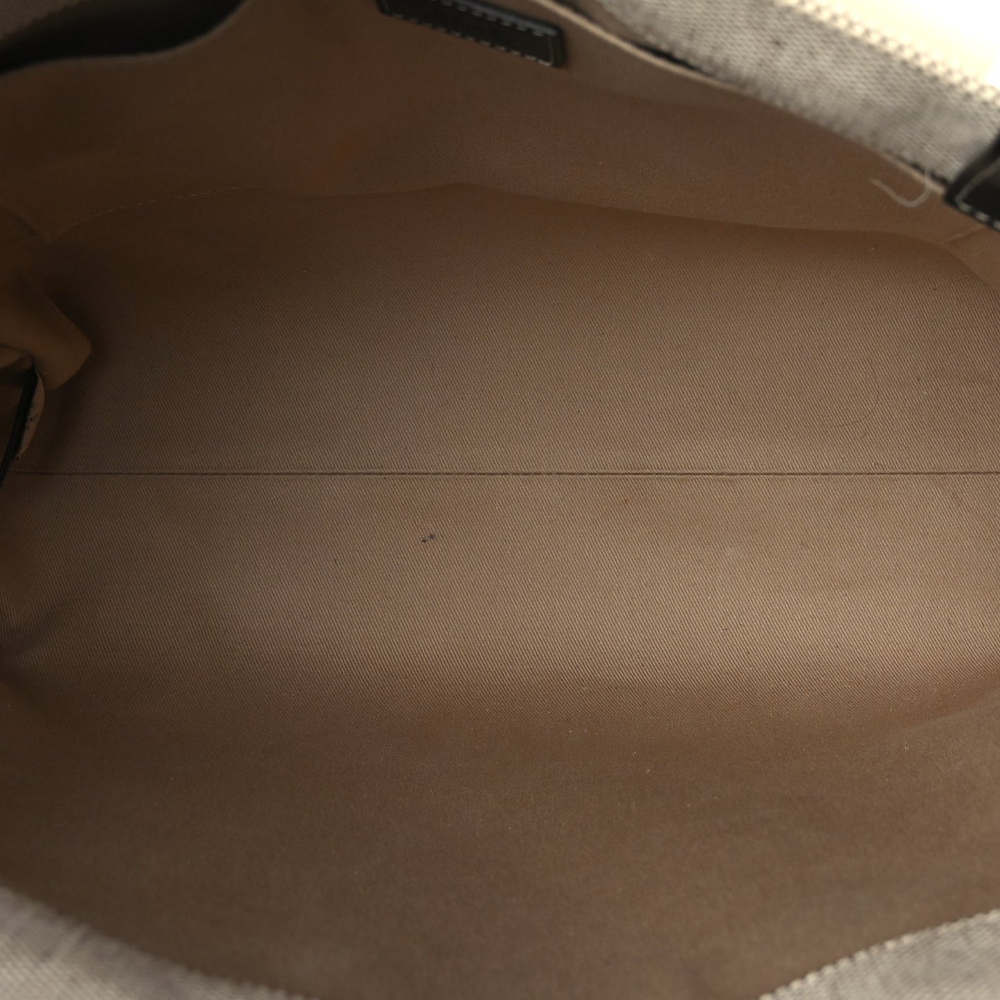 Chloe Cotton Calfskin Medium Woody Ribbon Tote White Brown
