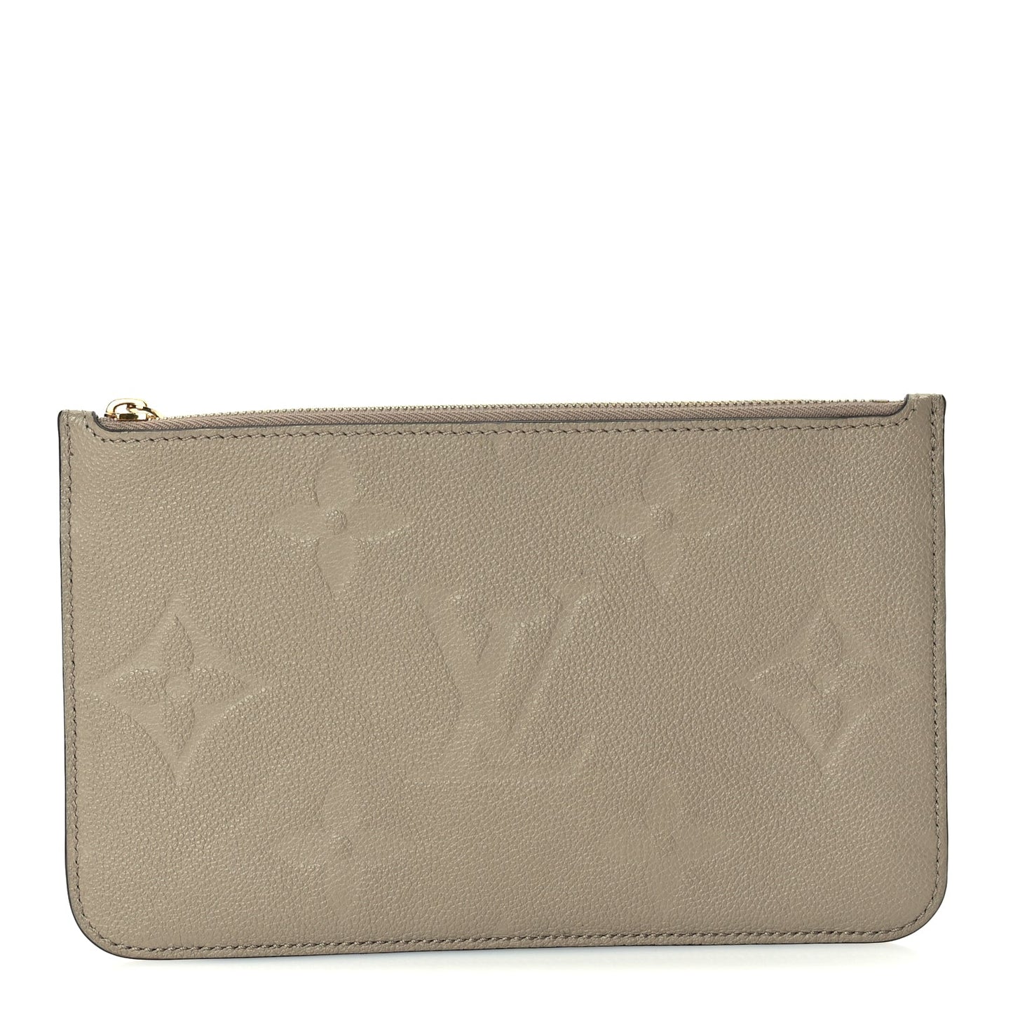 Louis Vuitton Empreinte Monogram Giant Neverfull MM Pochette  Tourterelle