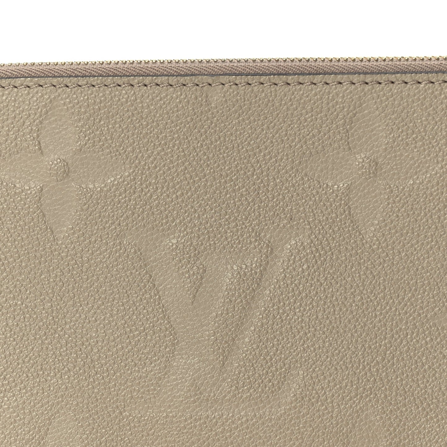 Louis Vuitton Empreinte Monogram Giant Neverfull MM Pochette  Tourterelle