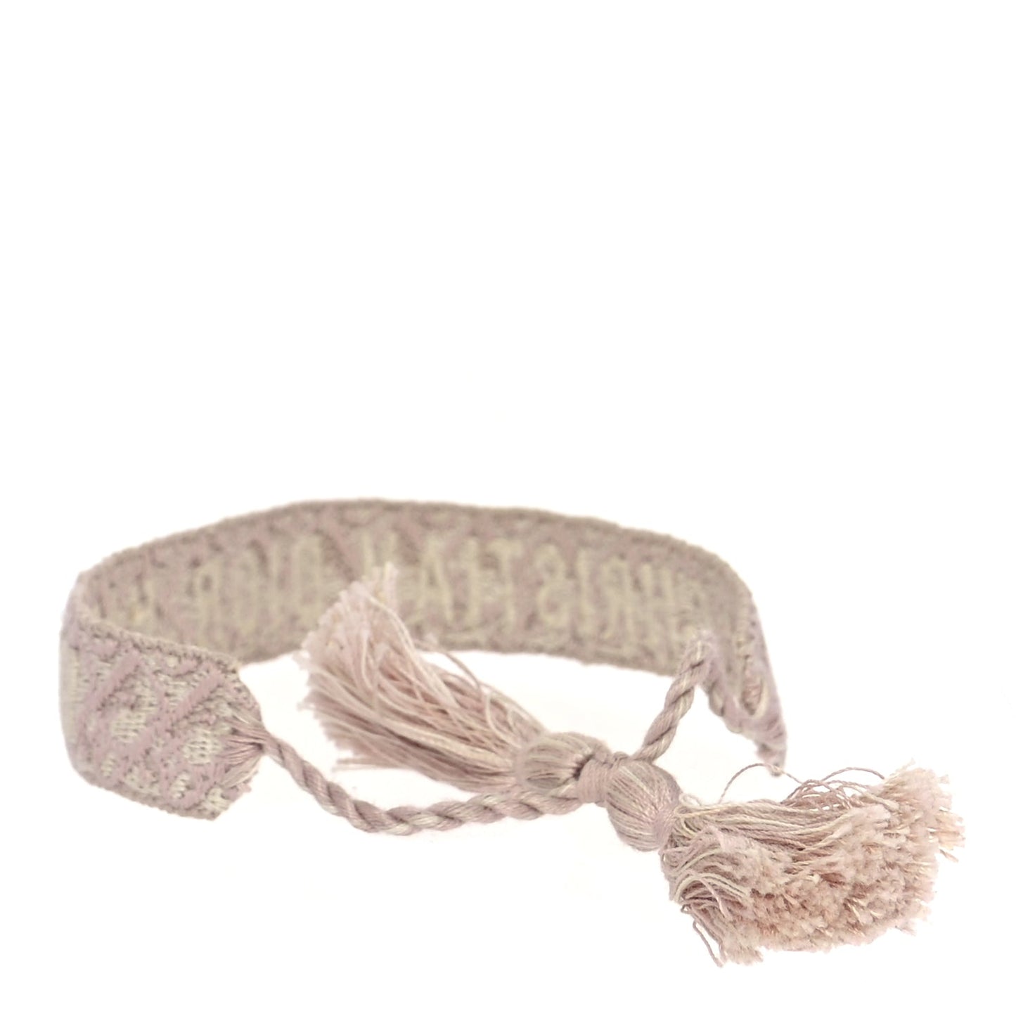 Christian Dior Woven Cotton J'Adior Friendship Bracelet Se Pink