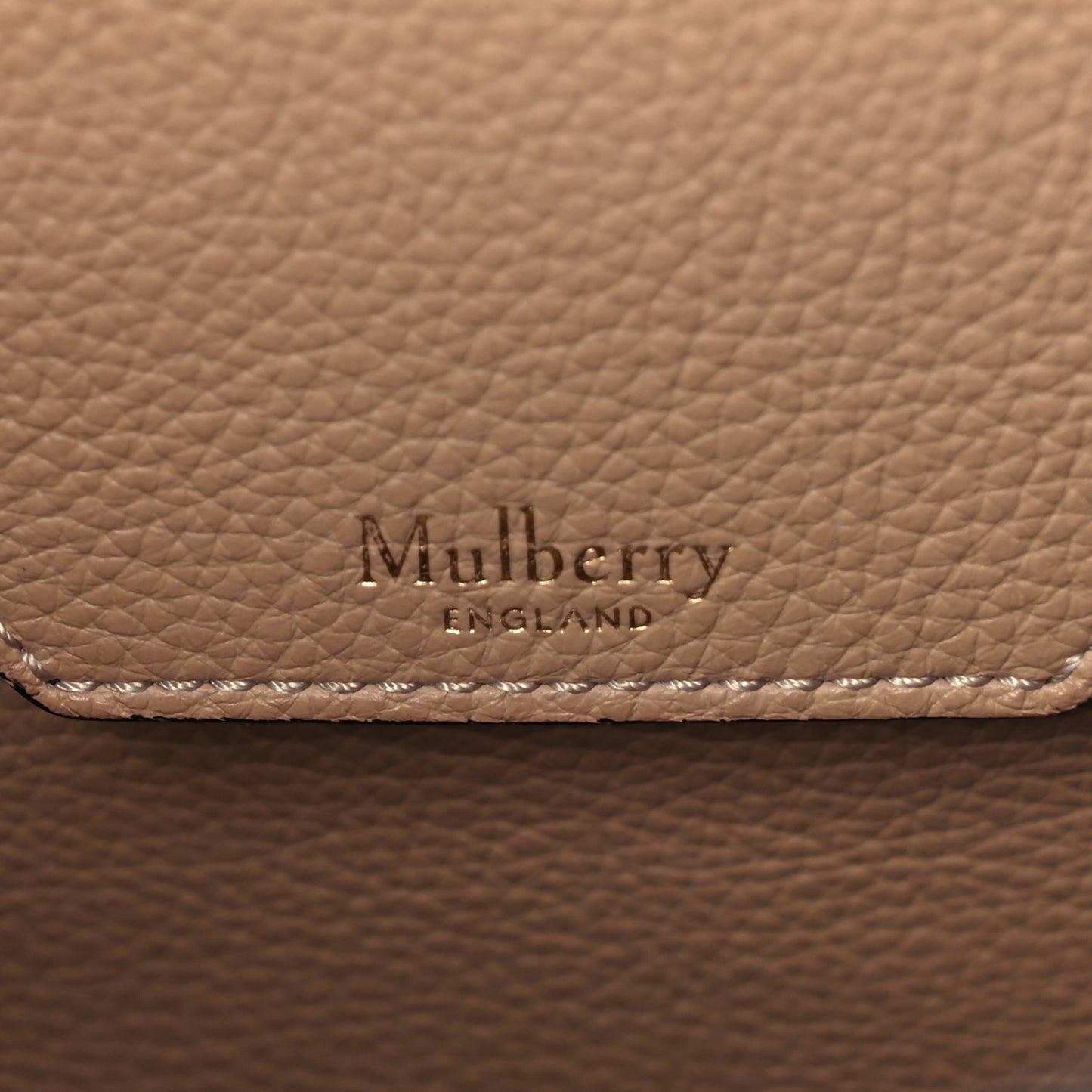Mulberry Small Classic Grain Bayswater Tote Rosewater