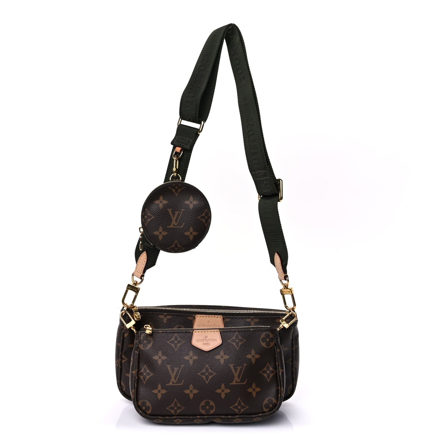 Louis Vuitton Monogram Multi Pochette Accessories Kaki