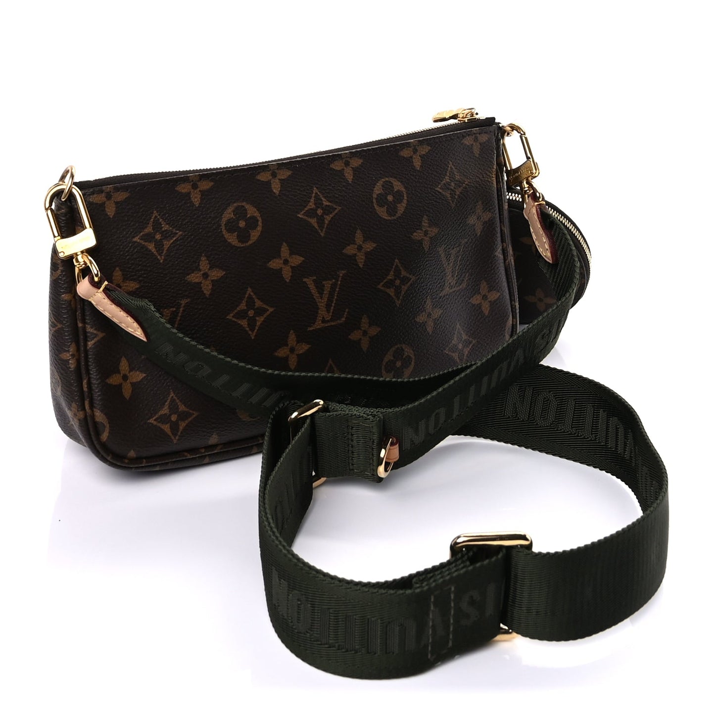 Louis Vuitton Monogram Multi Pochette Accessories Kaki