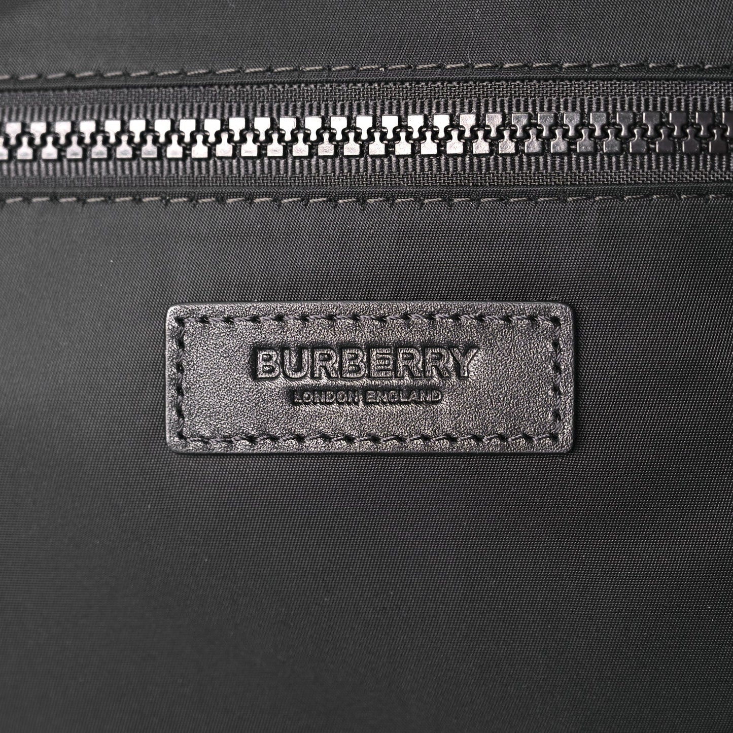 Burberry Coated Canvas Horseferry Blaze Crossbody Bag Black