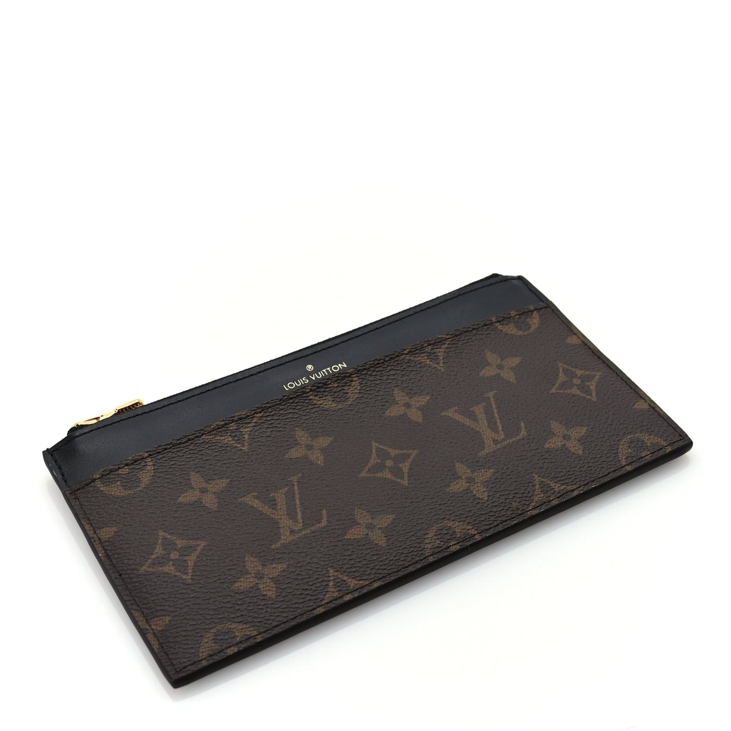 Louis Vuitton Monogram Slim Purse  Black