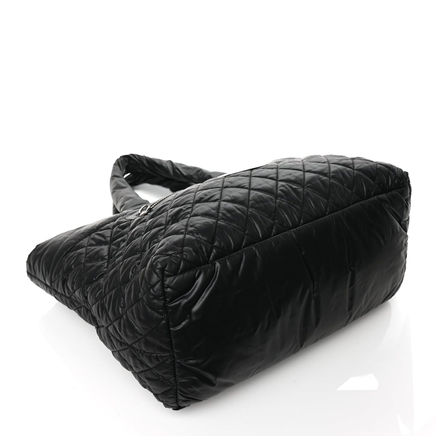 Chanel Nylon Quilted Large Coco Cocoon Tote Black