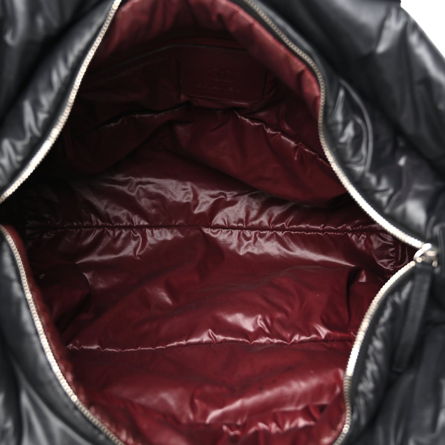 Chanel Nylon Quilted Large Coco Cocoon Tote Black