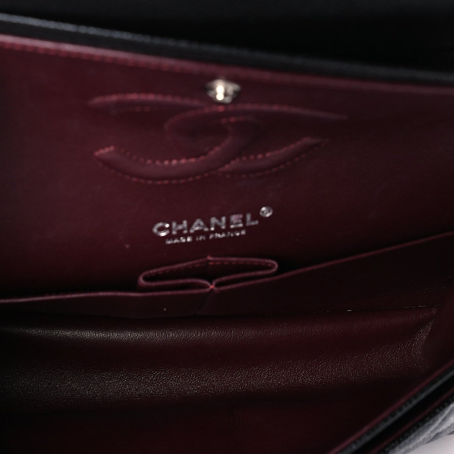 Chanel Caviar Quilted Medium Double Flap Black