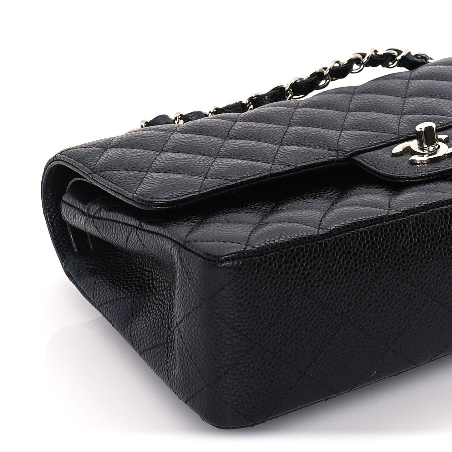 Chanel Caviar Quilted Medium Double Flap Black