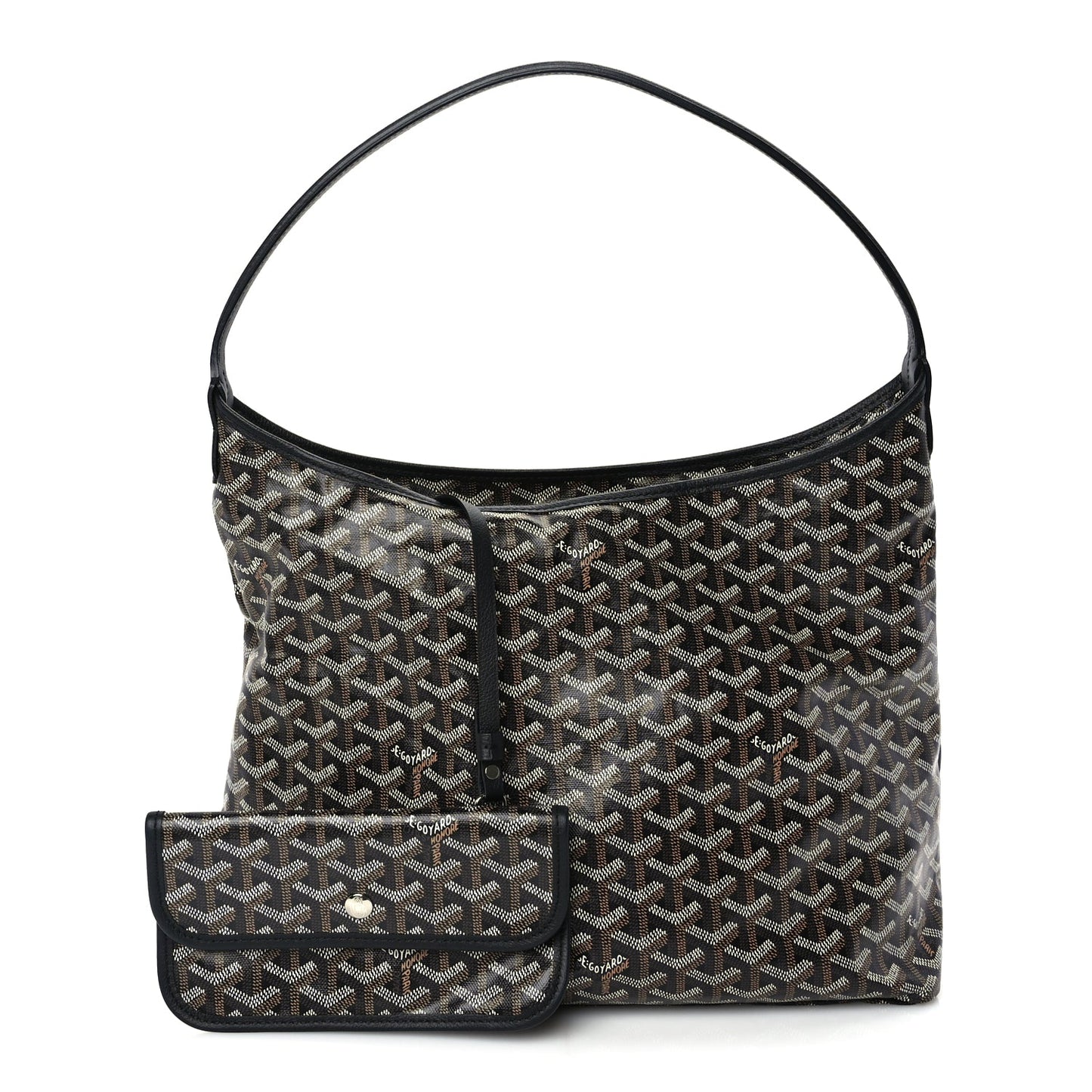 Goyard Goyardine Boheme Hobo  Black
