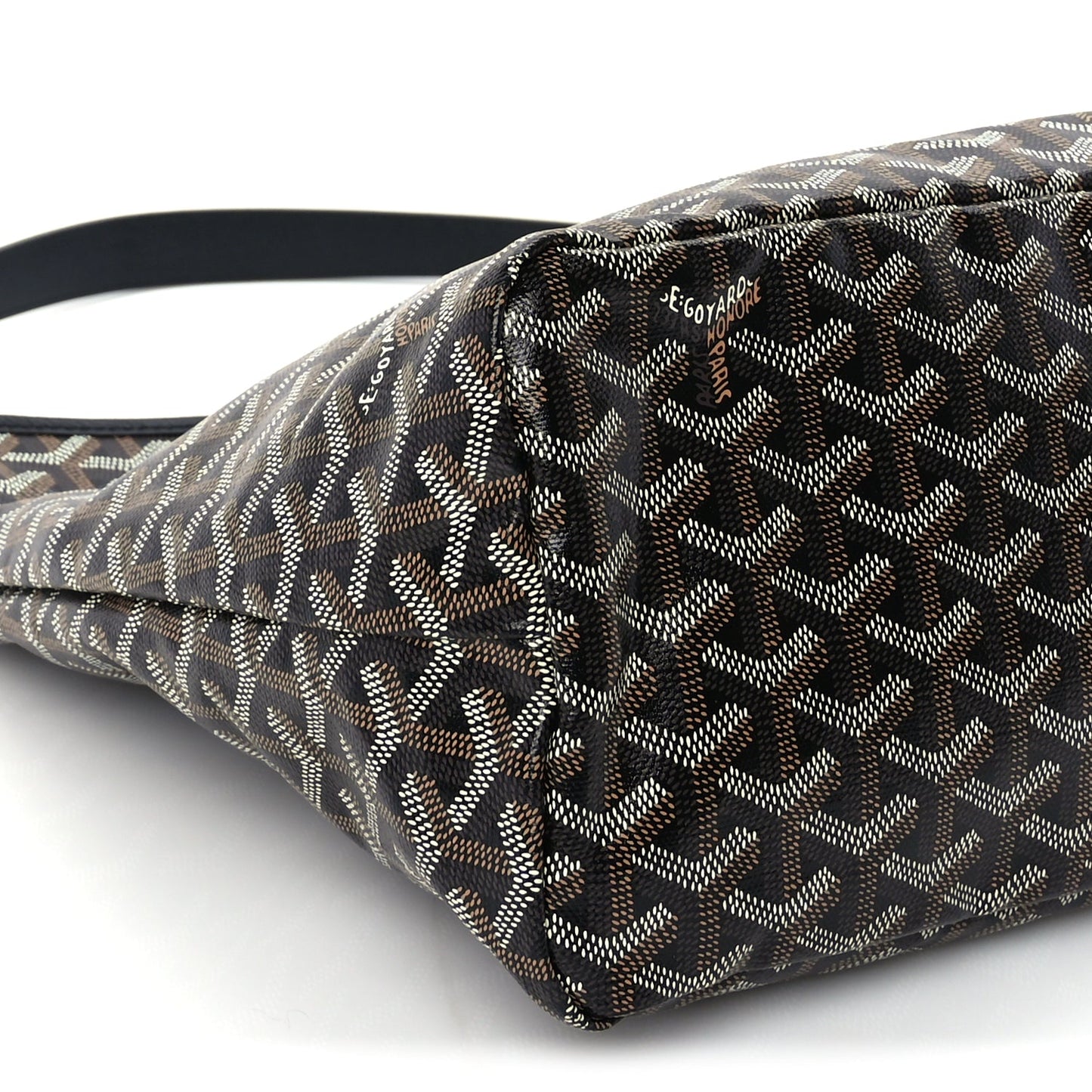Goyard Goyardine Boheme Hobo  Black