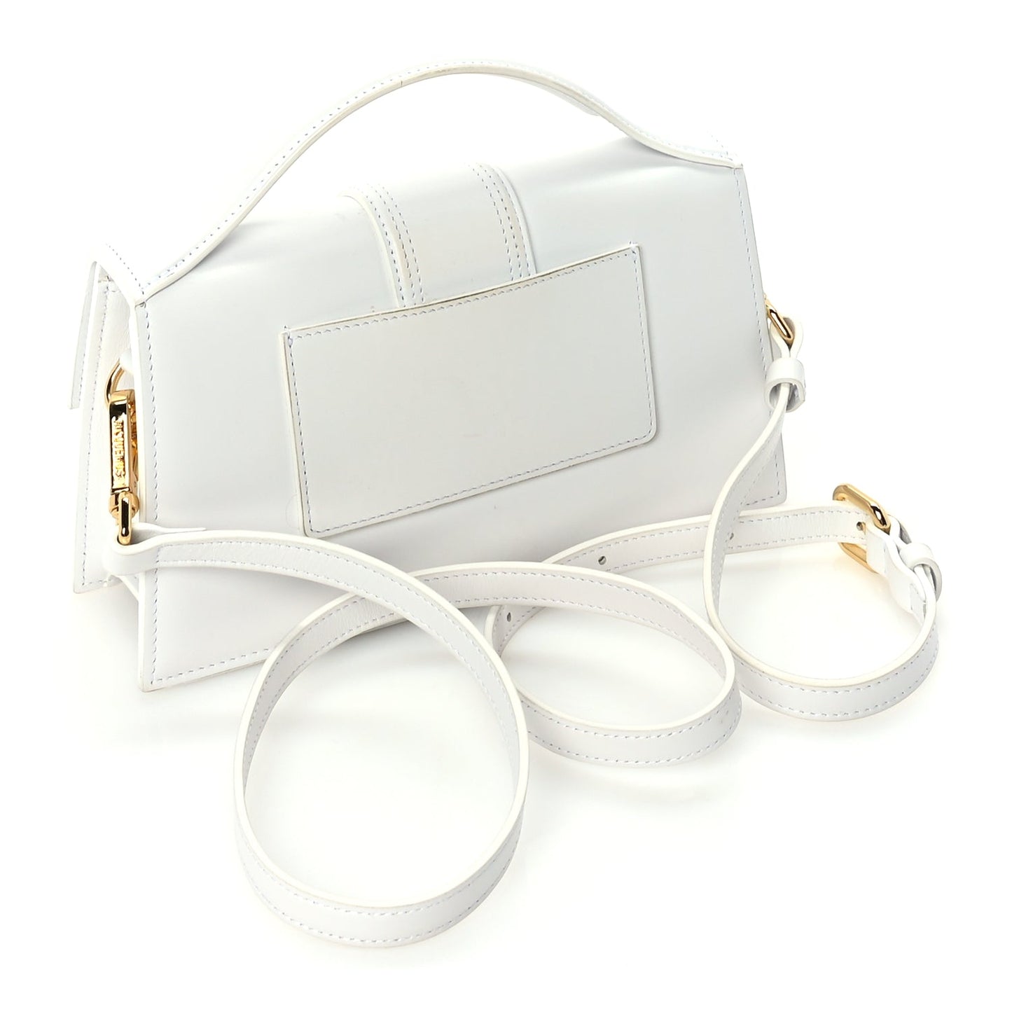 Jacquemus Smooth Calfskin Le Grand Bambino White