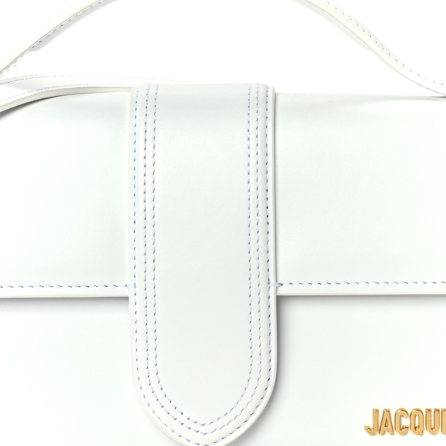 Jacquemus Smooth Calfskin Le Grand Bambino White