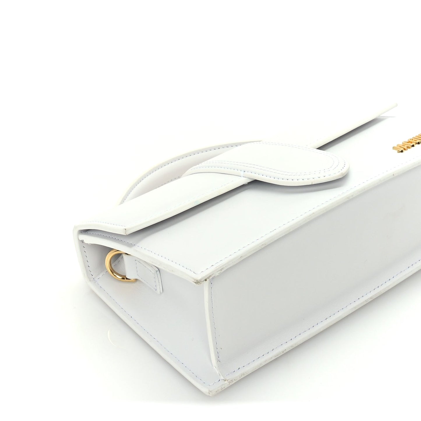 Jacquemus Smooth Calfskin Le Grand Bambino White