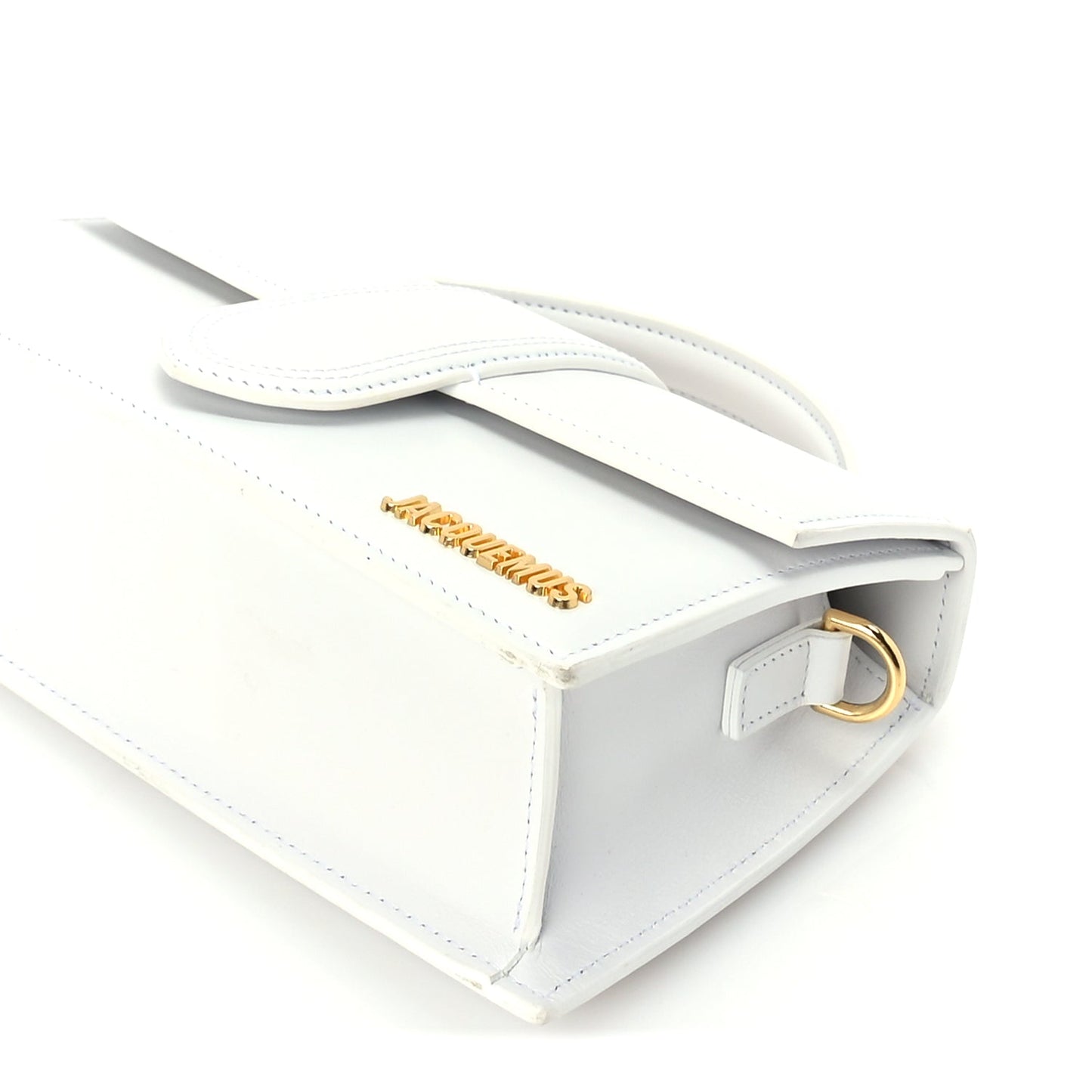Jacquemus Smooth Calfskin Le Grand Bambino White