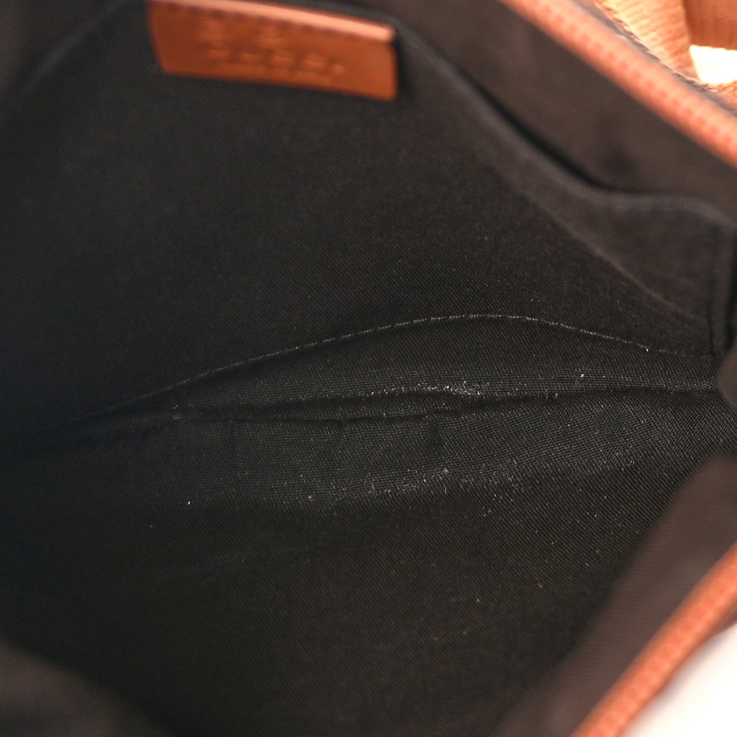 Gucci Guccissima Crossbody Messenger Bag Brown
